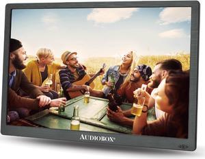 Portable 15" LCD TV & Monitor with HDMI - High Definition, Versatile Media Playback, Dolby Support - Rechargeable Battery - Includes Remote Control, Car Charger, Antenna, and A/V Cable.