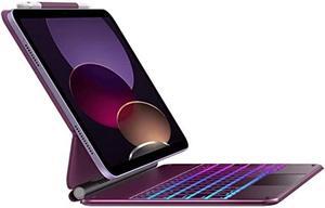 typecase Edge Keyboard for iPad 10th Generation (10.9", 2022) - 10 Colors Backlit, Thin, Multi-Touch Trackpad, BT, Magnetic Clasp Keyboard Case for iPad 10th Gen 10.9 - Raspberry