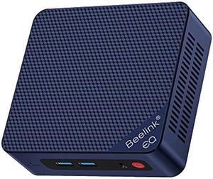 Beelink EQ12 Mini PC, Newest Intel 12th N100(Up to 3.4GHz) 4C/4T, Mini Computer 16GB DDR4 RAM 500GB SSD, Mini Computer Dual HDMI 4K UHD Output/BT5.2/WiFi6/Gigabit Ethernet for Family-NAS/HTPC