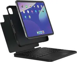 Brydge Air MAX+ Wireless Keyboard Case with Multi-Touch Trackpad for iPad Air 5th (M1) and 4th Generation and iPad Pro 11-inch, Detachable Magnetic SnapFit Case and MIL-STD-810G 4-Foot Drop Protection