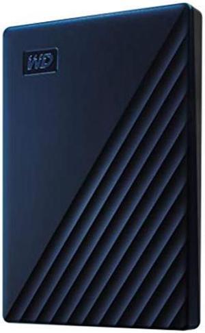 Western Digital WD 4TB My Passport for Mac, Portable External Hard Drive with backup software and password protection, Blue - WDBA2F0040BBL-WESN