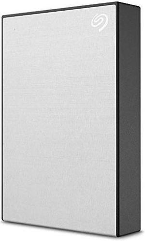 Seagate Backup Plus Slim 1TB External Hard Drive Portable HDD - Silver USB 3.0 For PC Laptop And Mac, 1 year Mylio Create, 4 Months Adobe CC Photography, 1 year Rescue Service (STHN1000401)
