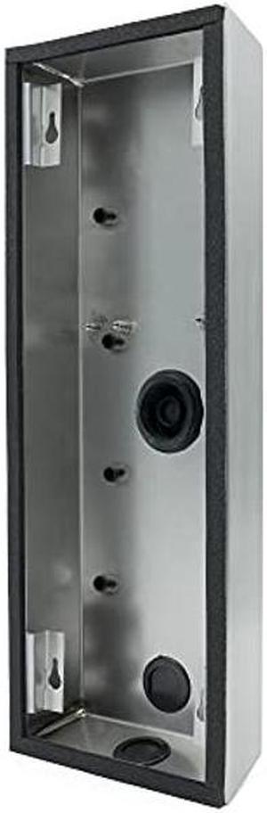DoorBird Surface Mount Housing for D2101KV (backbox) Brushed Stainless Steel Salt Water Resistant(V4A)