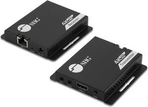SIIG 4K 120Hz HDMI Extender Over CAT6/7 - Up to 132ft (40M), 4K @120Hz, Dual IR, 32Gbps, HDR10, HDCP 2.3, DSC 1.2a, EDID, Near Zero Latency (CE-H27L11-S1)