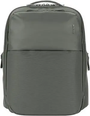 Incase A.R.C. Daypack - Everyday Backpack & Laptop Bag, 24L Main Pocket,16inch Faux Fur Laptop Compartment, Easy Access RFID Organization Pocket, Two Side Zippered Pockets - Smoked Ivy