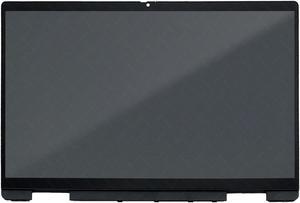 LCDOLED Replacement for HP Pavilion x360 14t-ek 14-ek0000 14t-ek000 14-ek0xxx 14t-ek0xx 14-ek0073dx 14.0 inches FHD 1920x1080 IPS LCD Display Touch Screen Digitizer Assembly with Bezel