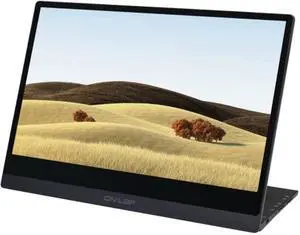 Gechic M505I 15.6" 1080P Portable Touchscreen Monitor Rear Port,Speakers,USB-C Docking for Laptop Power Delivery,HDMI Industrial Second Monitor,Vesa Mount,Gaming Xbox/PS5/Switch,45W PD FastCharging