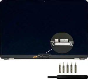 LCDOLED Replacement for Mac14,2 MacBook Air 13.6" M2 2022 A2681 EMC 4074 13.6 inches 2560x1664 Full LCD Screen Complete Assembly (Space Gray)