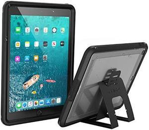 Waterproof Case Designed for iPad 10.2 9th 8th 7th Edition - Waterproof 6.6 ft - Full Body Protection, Drop Proof 4ft, Kickstand, True Acoustic Sound Technology, Built-in Screen Protector - Black