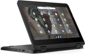Lenovo 500e Chromebook Gen 3 82JB003XUS 11.6" Touchscreen Convertible 2 in 1 Chromebook - HD - 1366 x 768 - Intel Celeron N4500 Dual-core (2 Core) 1.10 GHz - 4 GB Total RAM - 4 GB On-Board Memory -