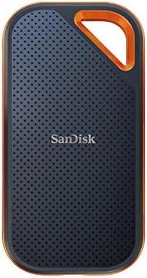 SanDisk 4TB Extreme PRO Portable SSD - Up to 2000MB/s - USB-C, USB 3.2 Gen 2x2, IP65 Water and Dust Resistance, Updated Firmware - External Solid State Drive - SDSSDE81-4T00-G25