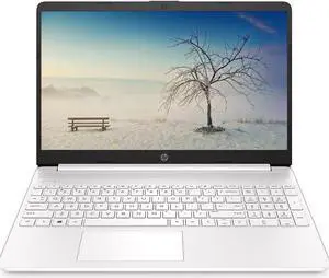 HP 15.6 h HD (1366 x 768) Micro-Edge WLED Laptop puter, AMD Athlon Gold 3150U, 8GB DDR4, Pad Snowflake White Large