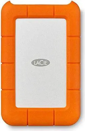 LaCie Rugged Mini 4TB External Hard Drive Portable HDD - USB 3.0 Compatible, Drop/Shock/Dust/Rain Resistant Shuttle Drive for Mac and PC