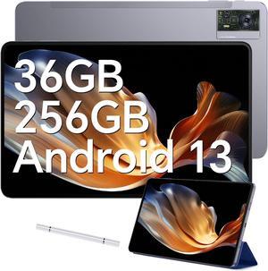 OUKITEL OT5 Tablet 12 inch 2K Display 2.2GHz Gaming Tablet with Pen, 36GB RAM 256GB/2TB ROM 11000mAh Battery Android 13 Helio G99 4G LTE/5G WiFi, Four Speakers, 16MP+2MP+8MP, GPS,Face ID,OTG,Dual SIM