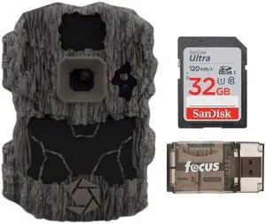 Stealth Cam DS4K Ultimate Camera 32 Megapixel and 4K Video Bundle with 32GB SD Card and Card Reader (3 Items)