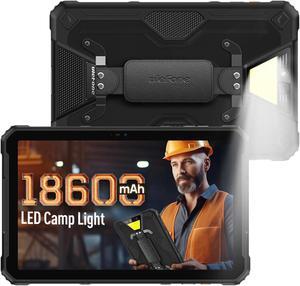 Ulefone Armor Pad 2 Rugged Tablet 4G, 18600mAh(33W), 11-inch 2K Display, IP68/69K, MTK Helio G99 16GB + 256GB Android 13, Dual Speakers, uSmart Expansion Connector, 48MP + 16MP, WiFi 6/GPS/NFC - Black