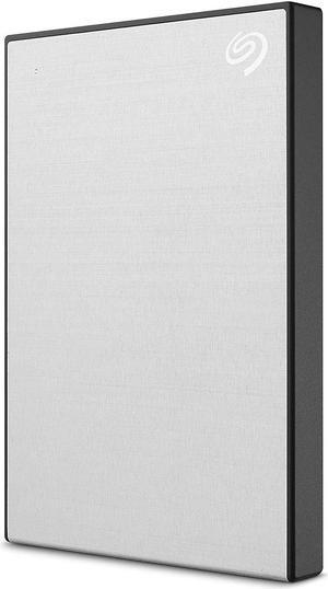 Seagate Backup Plus Slim 2TB External Hard Drive Portable HDD - Silver USB 3.0 For PC Laptop And Mac, 1 year Mylio Create, 2 Months Adobe CC Photography (STHN2000401)