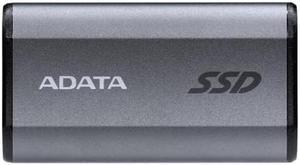 ADATA SE880 4TB - Up to 2000 MB/s- SuperSpeed USB 3.2 Gen 2x2 USB-C External Portable SSD Titanium (AELI-SE880-4TCGY)