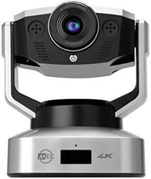 MEE audio C20PTZ 4K PTZ Webcam with 5X Digital Zoom & Remote Control; USB Ultra HD Pan-Tilt-Zoom Web Camera with Dual ANC Stereo Microphones for Streaming, Conferencing via Zoom/Skype on Mac Desktop