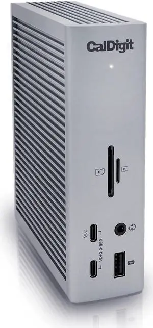 CalDigit TS4 Thunderbolt 4 Dock - 18 Ports, 98W Charging, 40Gb/s Thunderbolt 4, USB-A/C, 2.5GbE, 8K/6K Displays, Mac/PC/Chrome Compatible