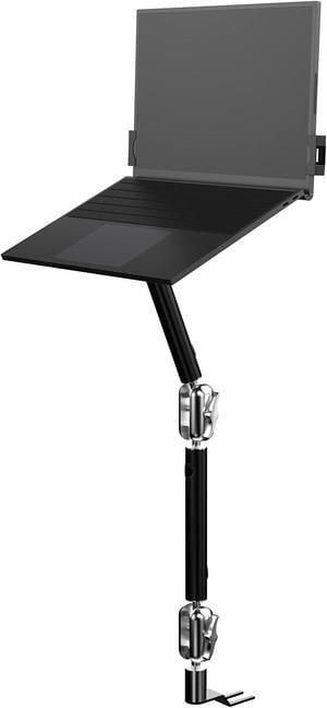 CTA Digital Laptop Arm - CTA Security Laptop Arm with VESA Mounting Base for Delivery Vehicles, Law Enforcement Cars, and Ride Share Drivers - Compatible with Laptops up to 17" (AUT-SAM) - Black