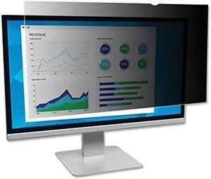 3M Privacy Filters for 43" Widescreen Monitor - PF430W9B, Black