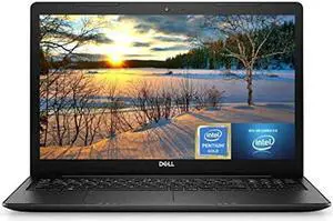 Newest Dell Inspiron Laptop, 15.6" HD Display, Intel Pentium Gold 5405U, 4GB RAM, 128GB SSD, Intel UHD Graphics 610, HDMI, Webcam, Windows 10