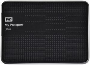 WD My Passport Ultra 1.5TB Portable External Hard Drive USB 3.0 with Auto and Cloud Backup - Black (WDBMWV0015BBK-NESN)