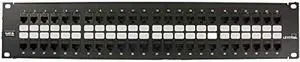 Leviton 69270-U48 Extreme 6+ QuickPort Patch Panel 1RU, Cat 6, 48-Port with Extreme Cat 6+ Connectors