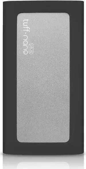 CalDigit Tuff Nano Plus 2TB - Compact Rugged IP67 Waterproof USB-C 3.2 Gen 2 10Gb/s External NVME SSD, Compatible with Thunderbolt 4 Mac and PC, Up to 1055MB/s (2TB Nano Plus, Charcoal Black)