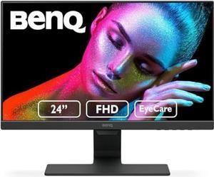BenQ GW2480T Computer Monitor 24" FHD 1920x1080p | IPS | Eye-Care Tech | Low Blue Light | Anti-Glare | Adaptive Brightness | Height and Tilt Adjustable | Built-In Speakers | DisplayPort | HDMI