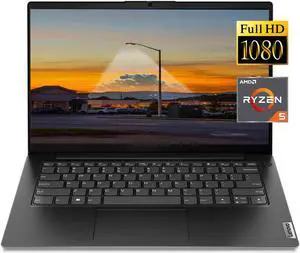 Lenovo V14 G4 14 inch FHD Laptop for College Student & Business, AMD Ryzen 5 7520U CPU, 8GB RAM, 512GB SSD, Bluetooth, HDMI, USB-C, Fast Charge, Webcam, Lightweight, Windows 11 Pro, LIONEYE Bundle