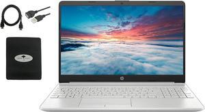 HP 2023 15.6 HD Laptop for Business and Student, AMD Ryzen 3 3250U(Up to 3.5GHz), 16GB RAM, 1TB HDD+256GB SSD, Ethernet, WiFi, Fast Charge, HDMI, w/Ghost Manta Accessories