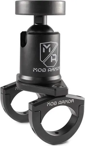 Mob Armor TabNetic Maxx Tube Mount Compatible with iPad, Android, Microsoft Surface Tablets. Magnetic Mount has Two Adjustable Clamps, Capable of mounting to Tubes and roll Cages Sized 1.5" to 2.0"