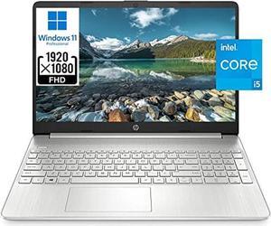 [Windows 11 Pro]HP 15 15.6" FHD Business Laptop Computer, Quad Core Intel i5-1135G7 (Beats i7-1065G7), 8GB RAM, 256GB PCIe SSD, Numeric Keypad, Wi-Fi 6, Bluetooth 4.2, Type-C, Webcam, HDMI, w/Battery
