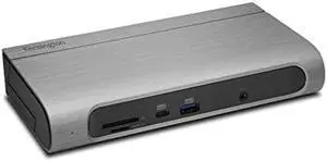 Kensington SD5600T 14-in-1 Thunderbolt 3 Dock USB-C - Compatible with Thunderbolt 4, Mac and Windows, 96W Charging, Dual 4K@60Hz, 40Gbps Transfer Speeds, HDMI 2.0 and DisplayPort, Ethernet (K34009US)