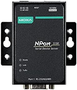 Moxa Device Server NPort 5150, 1-Port RS-232/422/485 Device Server, 0 to 55degC Operating Temperature One Year Warranty!