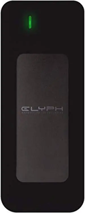 Glyph Production Technologies Atom Portable SSD (1TB, Black)