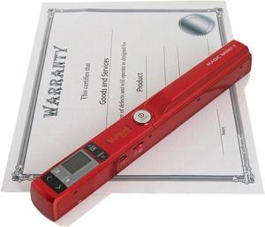 Vupoint Solutions Magic Wand 2 Portable Scanner (PDS-ST441R-VP) - RED