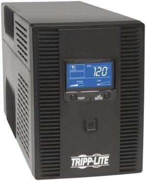 Tripp Lite OMNI1500LCDT 1500VA UPS Battery Back Up AVR LCD Display 10 Outlets 120V 810W Tel & Coax Protection USB, 3 Year Warranty & $250,000 Insurance, Black