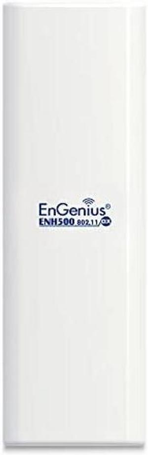 EnGenius ENH500-AX 5GHz Wi-Fi 6 (802.11ax) 2x2 Outdoor Wireless Bridge, up to 1,200 Mbps, high 26 dBm Transmit Power, IP55-rated Weatherproof & dustproof housing