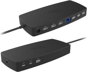 CA Essential Universal Docking Station (DS-6000) - USB-C Docking Station with Triple 4K HDMI Displays, Six USB Ports, Ethernet Port, 90W Power for Laptop, Windows and Mac Compatible, TAA Compliant