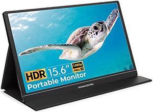 HumanCentric Portable Monitor for Laptop, 15.6" Portable Monitor, Portable Screen, External Monitor for Laptop Powered by USB-C Port, Travel Monitor Display, External Laptop Monitor, 1080P FHD IPS