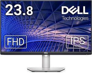 Dell S2421HS Full HD 1920 x 1080, 24-Inch 1080p LED, 75Hz, Desktop Monitor with Adjustable Stand, 4ms Grey-to-Grey Response Time, AMD FreeSync, IPS Technology, HDMI, DisplayPort, Silver, 24.0" FHD