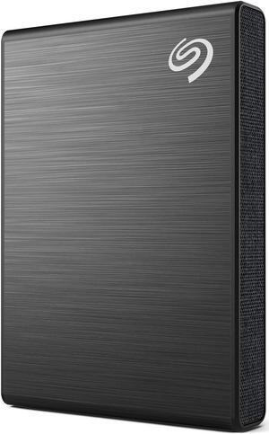 Seagate One Touch 2TB External SSD Portable - Black, speeds up to 1030MB/s, with Android App, 1yr Mylio Create and Rescue Services (STKG2000400)
