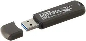 Kanguru KDF3000-128G Defender 3000 Flash Drive (Kanguru Defender 3000-128Go)