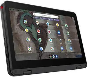 Lenovo 500e G3 - Intel Celeron N5100 (1.10GHz) - 11.6in 1366 x 768 MultiTouch Display - Chrome OS - 8.0GB - 1x64GB eMMC - Intel UHD Graphics - BT 5.1 or Above