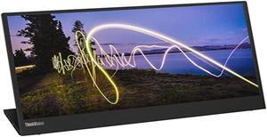 Lenovo M15 15.6IN FHD WLED 700:1250CD USB 1920X1080 T/L, W126087394 (700:1250CD USB 1920X1080 T/L ThinkVision M15, 39.6 cm (15.6), 1920 x 1080 Pixels, Full HD, LED, 14 ms, Black)