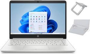 Hp Stream 14" HD Laptop | Intel Celeron N4120 Processor | Intel UHD Graphics 600 | Microsoft Office 365 | 4GB RAM | 64GB SSD | Windows 11 S | Bundle with Laptop Stand