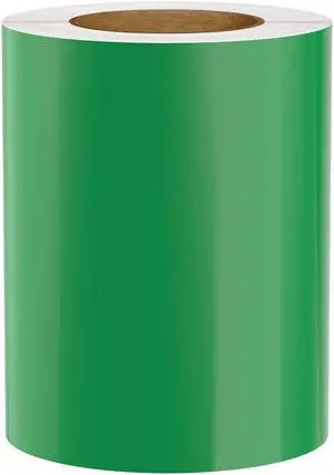 Premium Vinyl Label Tape, Green, 7" x 150' for DuraLabel 9000, LabelTac 9, SafetyPro 9G, VnM 8 and Viscom ProMax 9